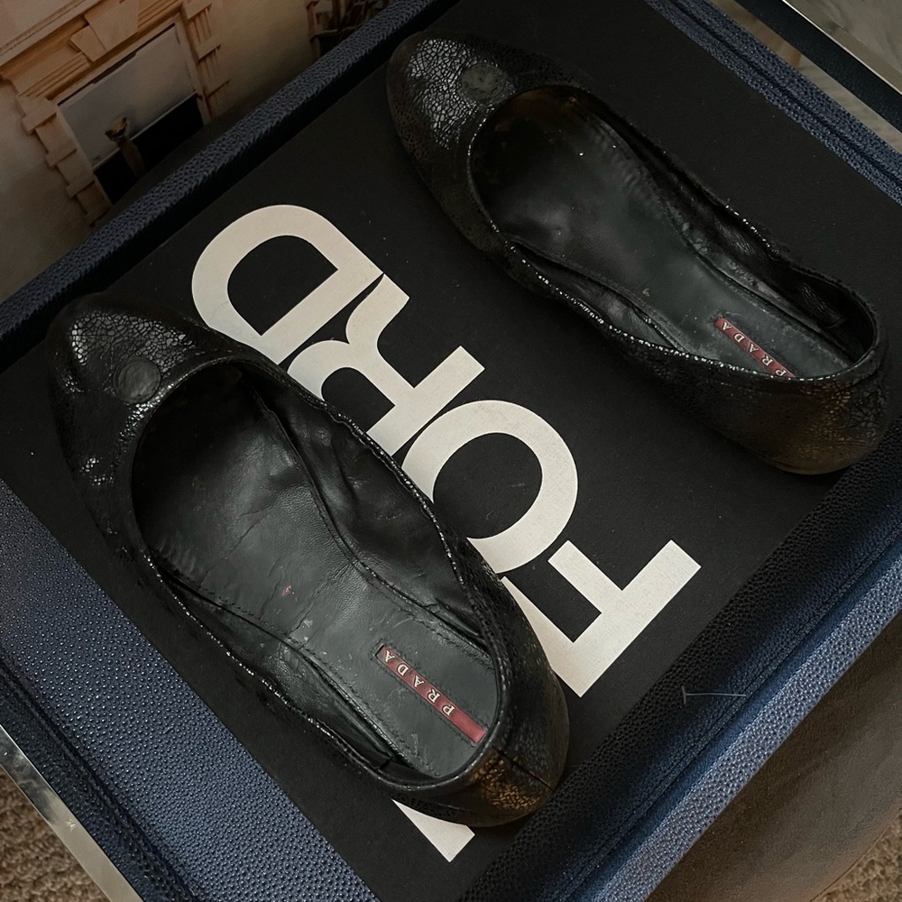 100% authentic Prada Ballet Flats